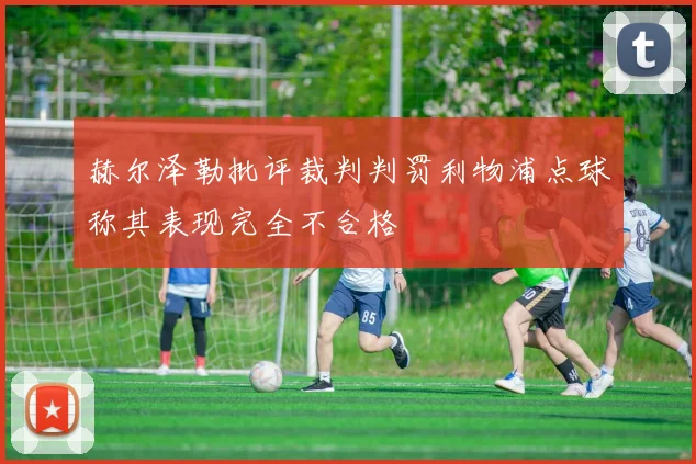 赫尔泽勒批评裁判判罚利物浦点球称其表现完全不合格